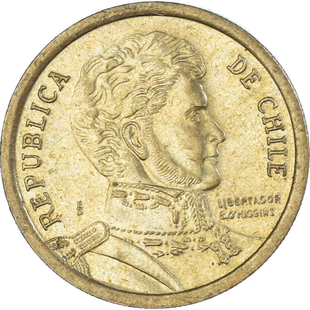 Münze, Chile, 10 Pesos, 2012
