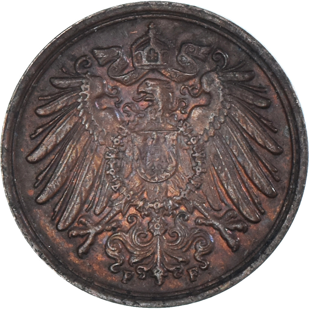 Moneda, Alemania, Pfennig, 1914