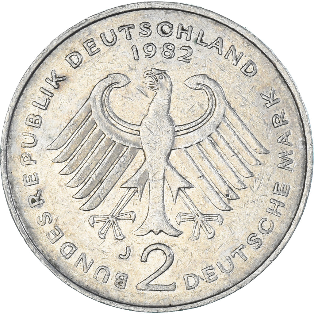 Moneta, Niemcy, 2 Mark, 1982
