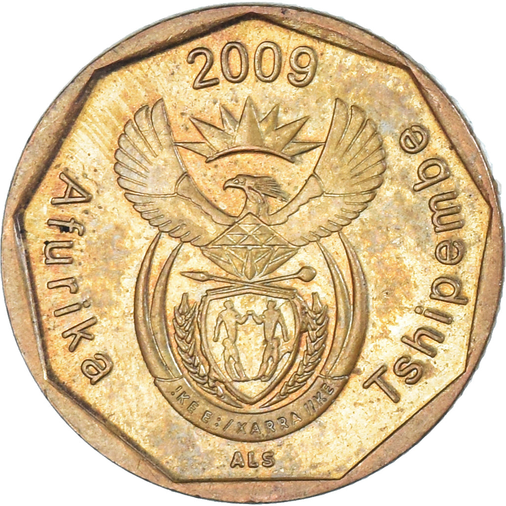 Munten, Zuid Afrika, 20 Cents, 2009
