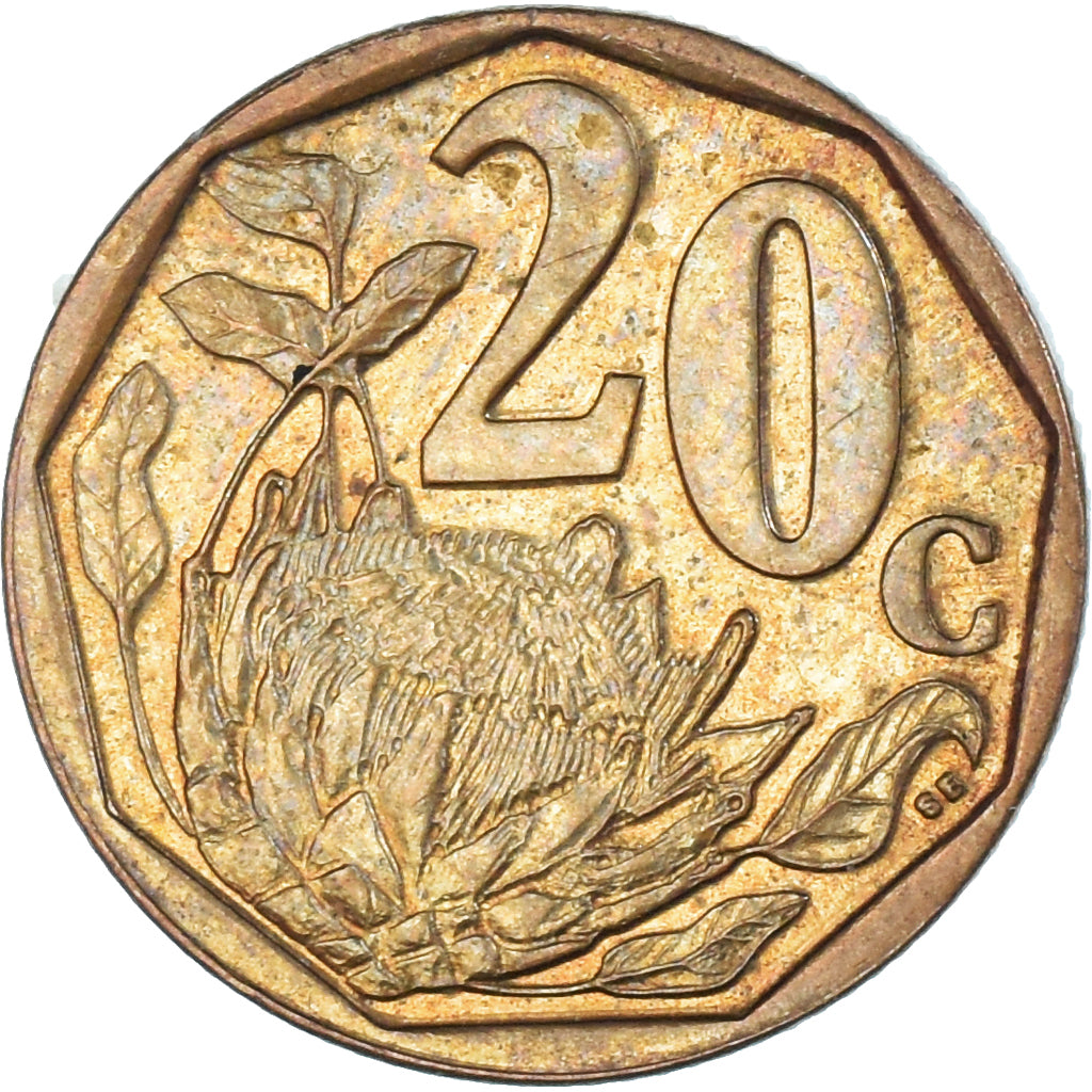 Munten, Zuid Afrika, 20 Cents, 2009