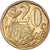 Coin, South Africa, 20 Cents, 2009