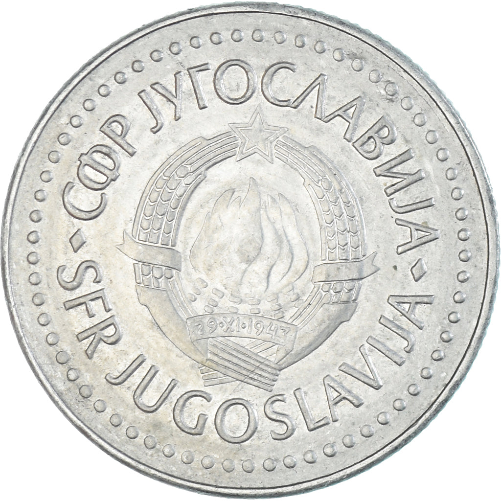 Coin, Yugoslavia, 20 Dinara, 1986