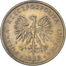 Munten, Polen, 2 Zlote, 1988