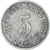 Moeda, Alemanha, 5 Pfennig, 1907