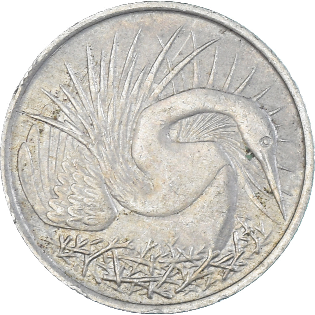 Munten, Singapur, 5 Cents, 1967