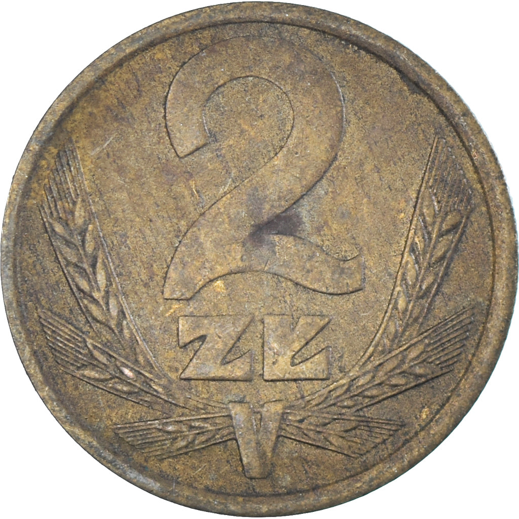 Moneta, Polonia, 2 Zlote, 1984