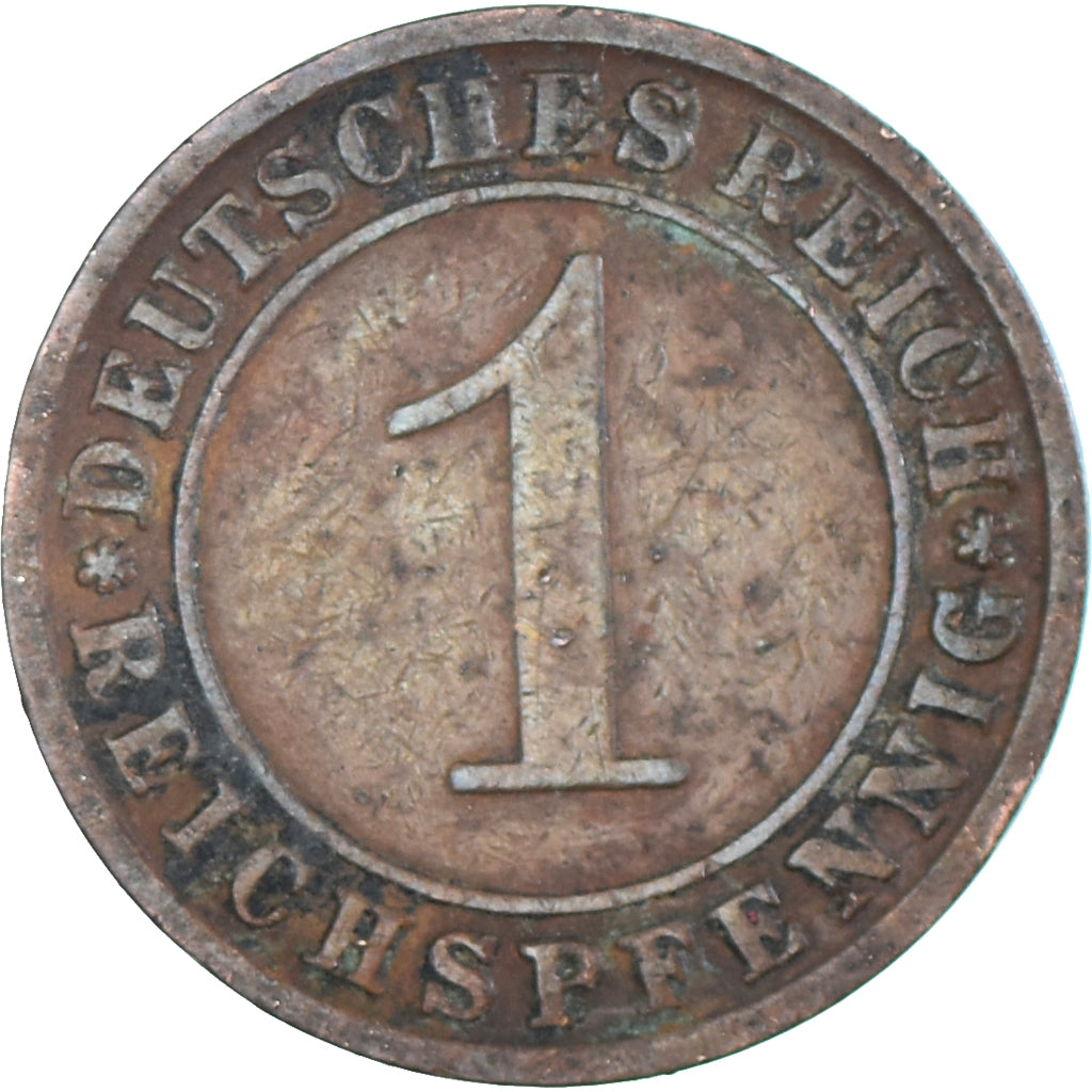 Münze, Deutschland, Reichspfennig, 1925