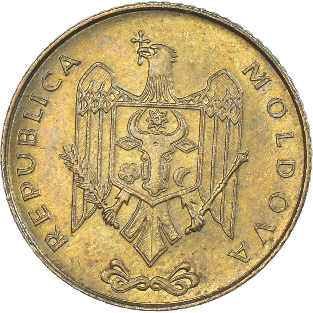 Coin, Moldova, 50 Bani, 1997