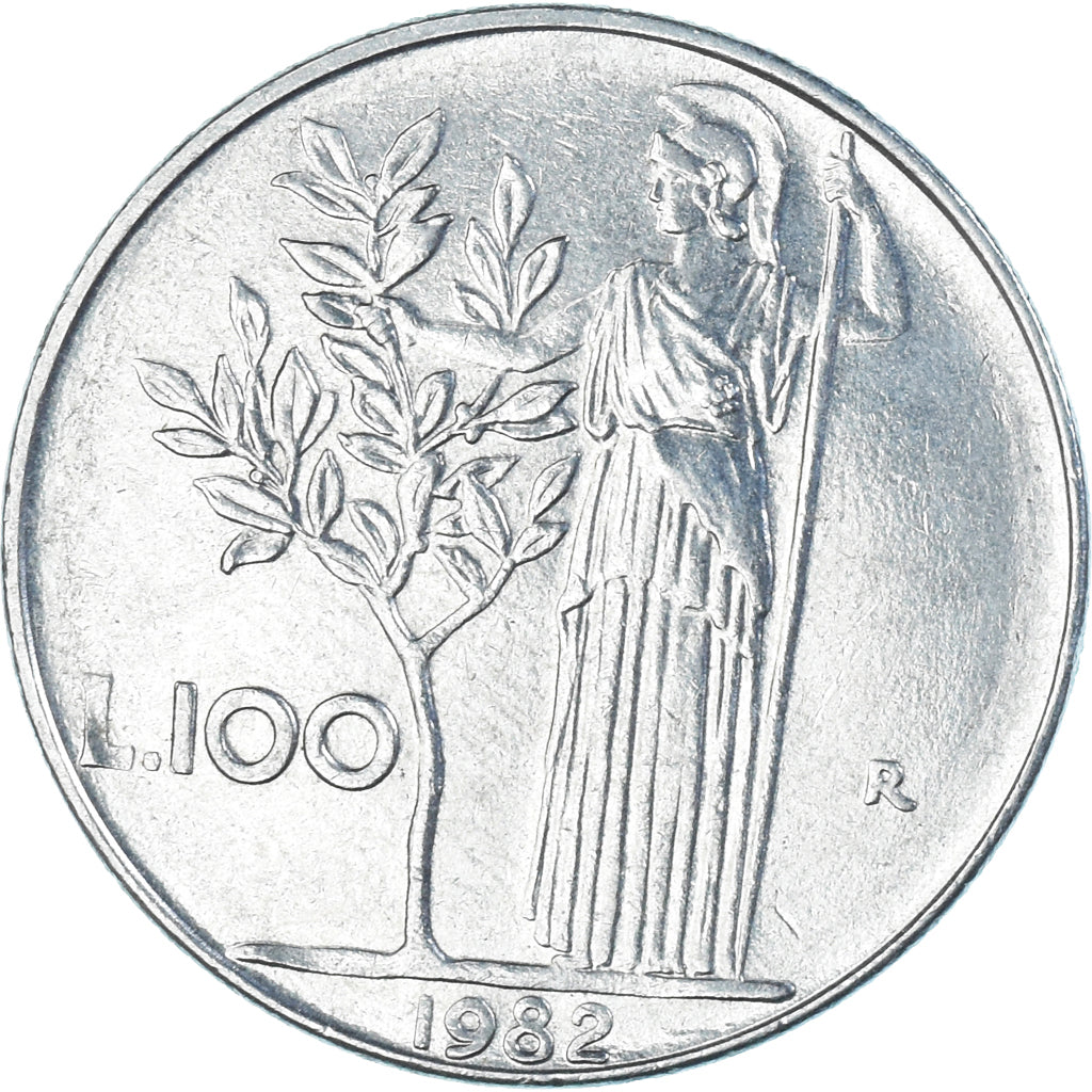 Monnaie, Italie, 100 Lire, 1982