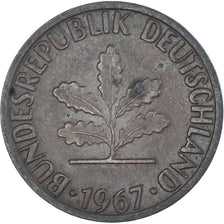 Coin, Germany, 2 Pfennig, 1967
