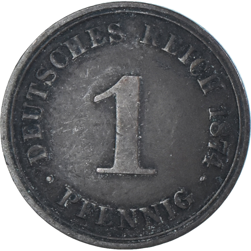 Moneta, Niemcy, Pfennig, 1874
