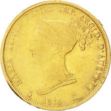 ITALIAN STATES, 40 Lire, 1815, Parma, KM #32, VF(30-35), Gold, 12.84