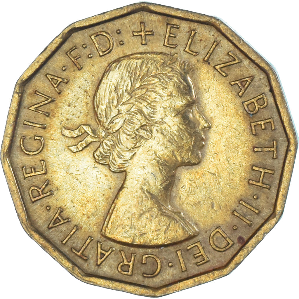 Moneta, Wielka Brytania, 3 Pence, 1966