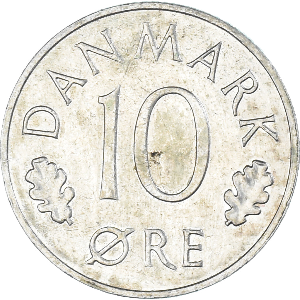 Monnaie, Danemark, 10 Öre, 1988
