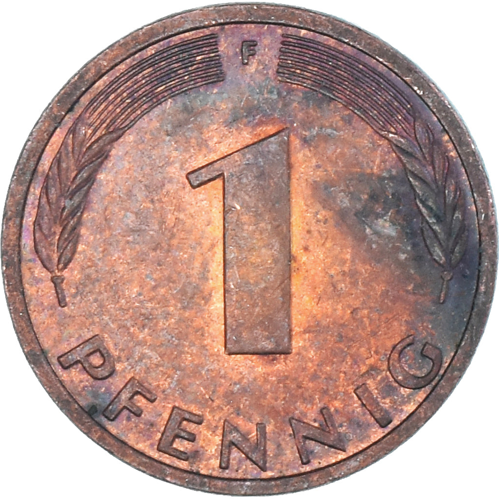 Coin, Germany, Pfennig, 1991