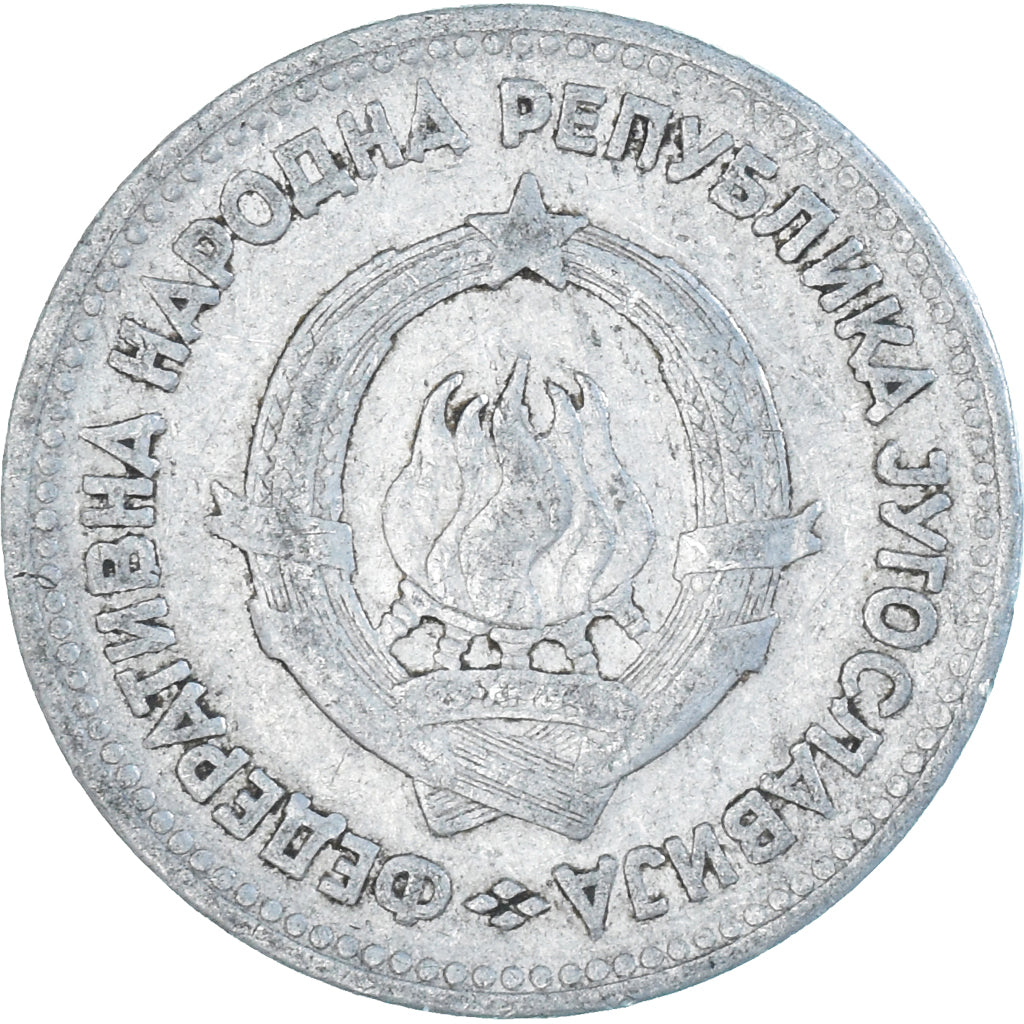 Moneta, Jugosławia, 5 Dinara, 1953