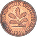 Coin, Germany, Pfennig, 1982