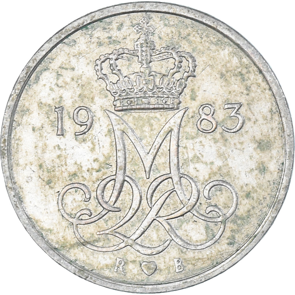 Moneta, Danimarca, 10 Öre, 1983
