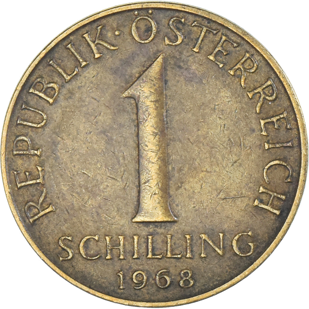 Moneda, Austria, Schilling, 1968