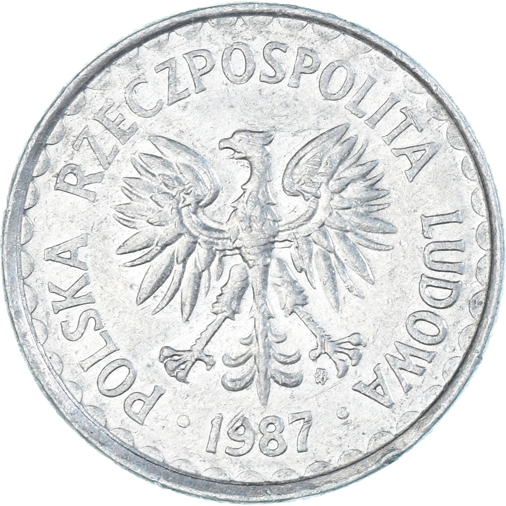 Moneta, Polonia, Zloty, 1987