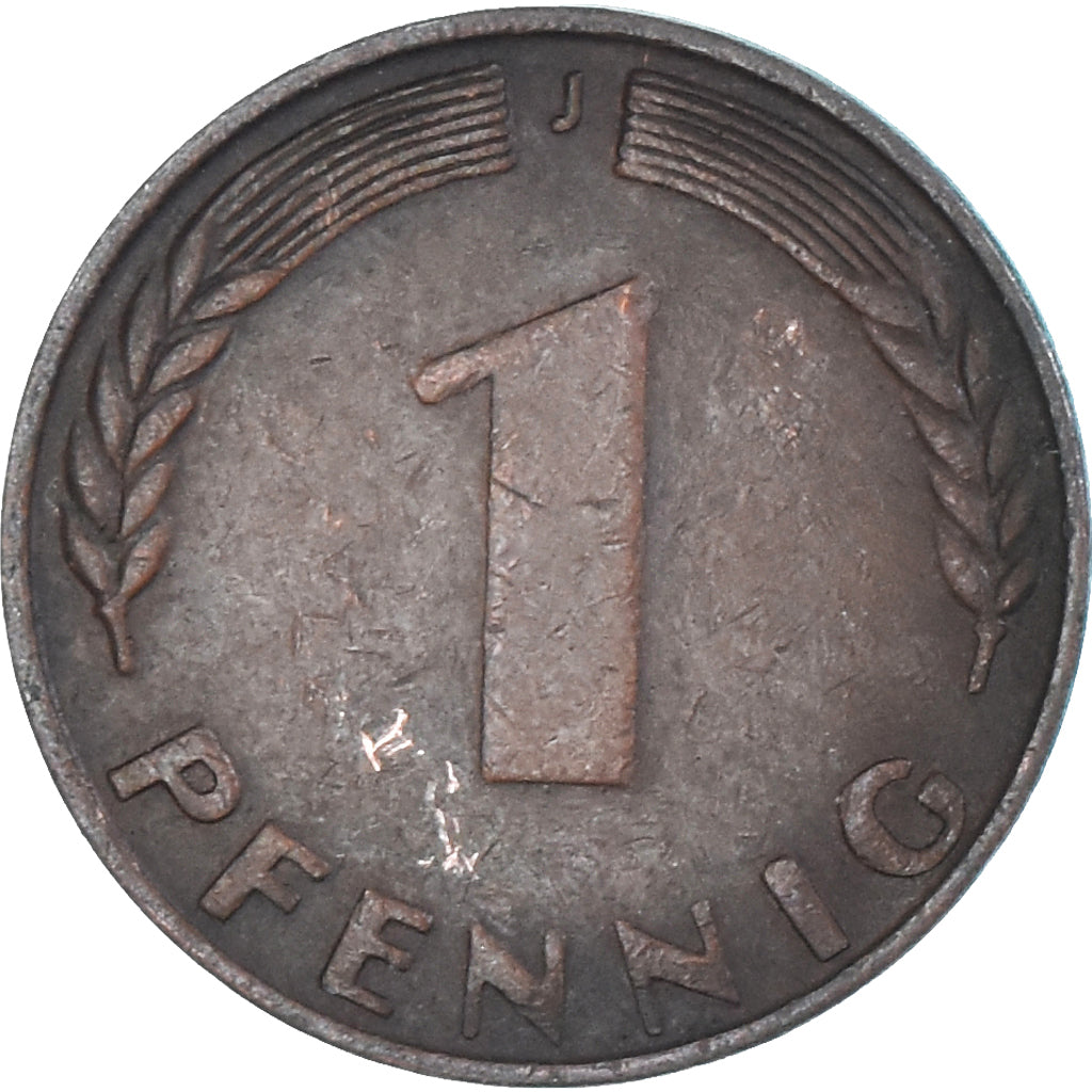 Moneda, Alemania, Pfennig, 1948