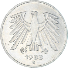 Munten, Duitsland, 5 Mark, 1988