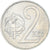 Coin, Czechoslovakia, 2 Koruny, 1983