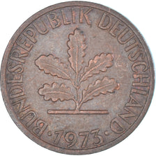 Moneda, Alemania, Pfennig, 1973