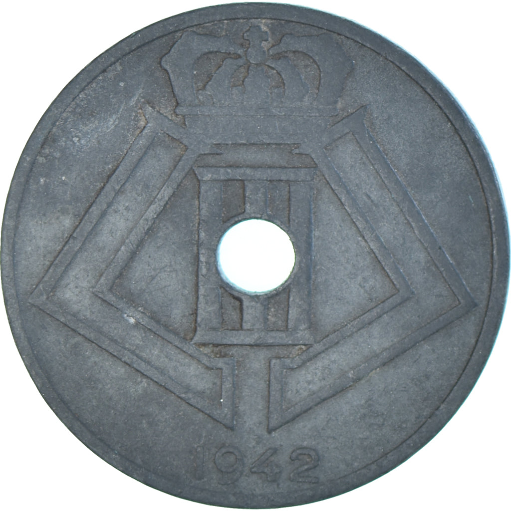 Coin, Belgium, 25 Centimes, 1942