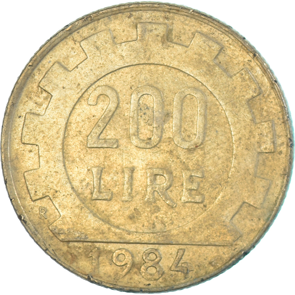 Munten, Italië, 200 Lire, 1984
