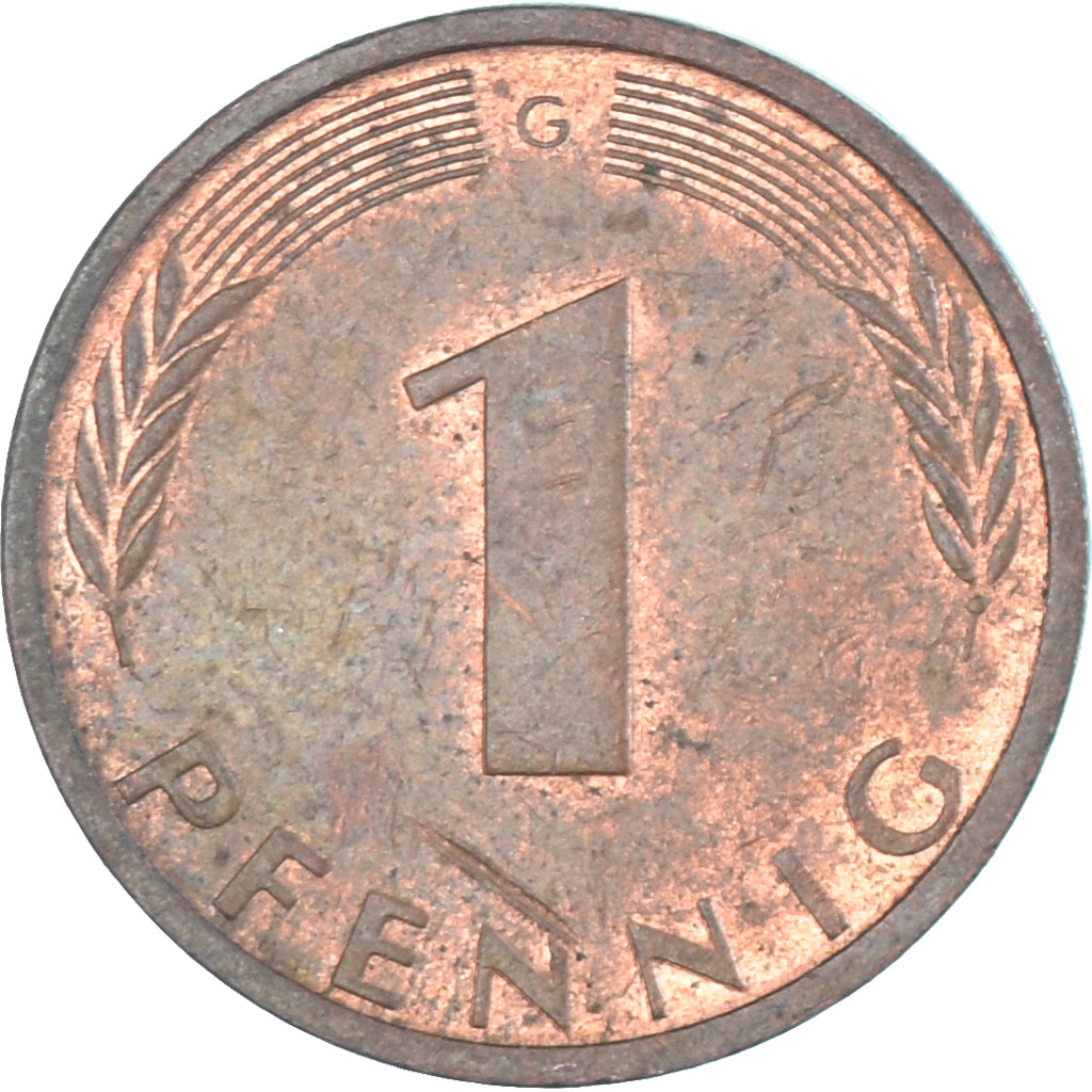 Coin, Germany, Pfennig, 1971