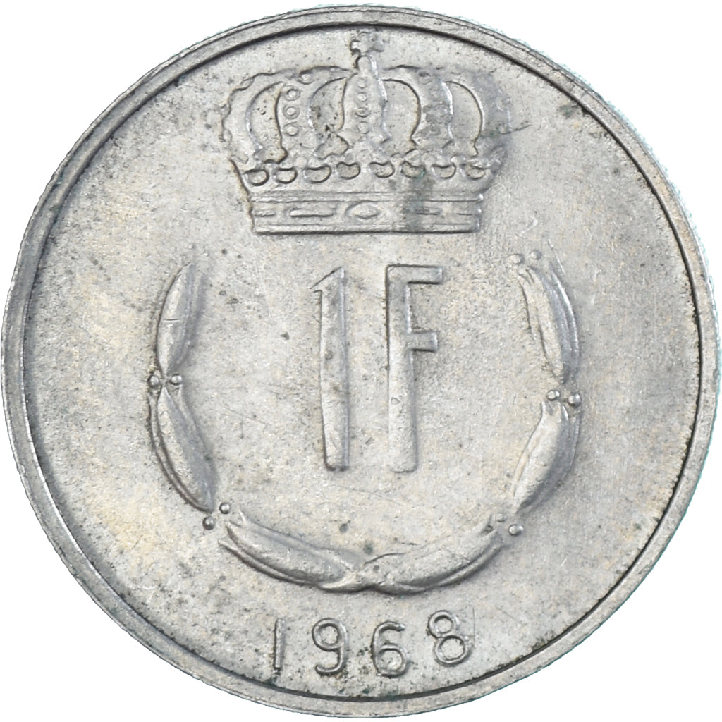 Coin, Luxembourg, Franc, 1968
