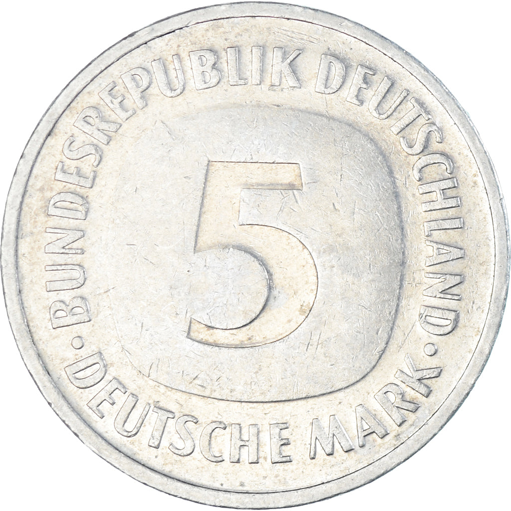 Moneta, Germania, 5 Mark, 1987