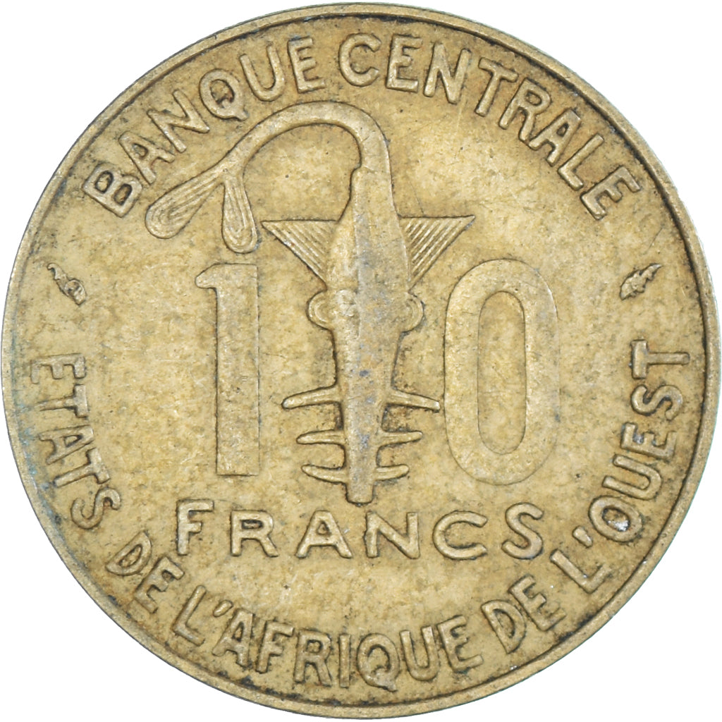 Coin, West African States, 10 Francs, 1978