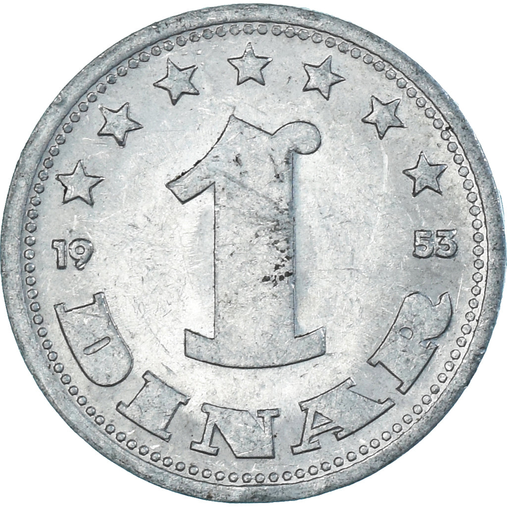 Münze, Jugoslawien, Dinar, 1953