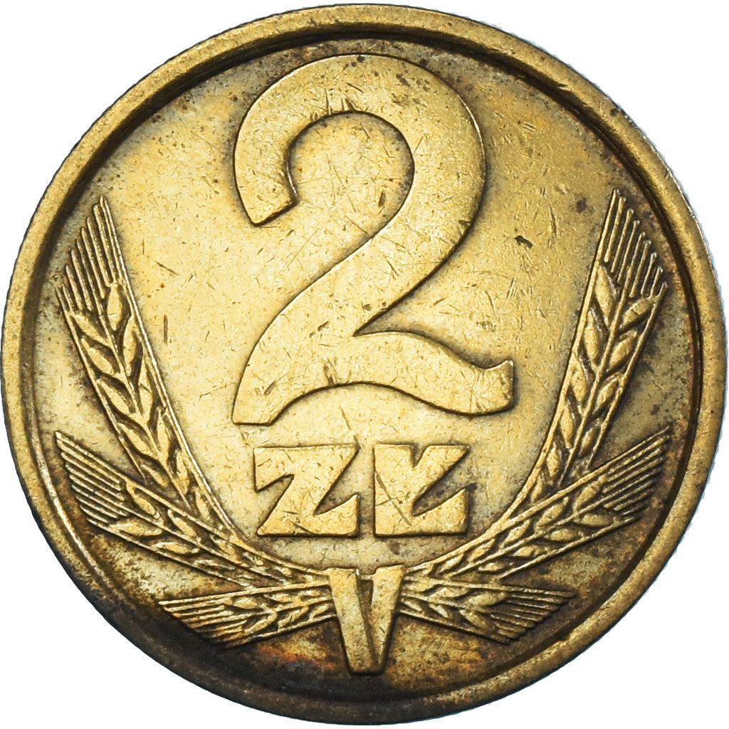 Moneta, Polonia, 2 Zlote, 1983