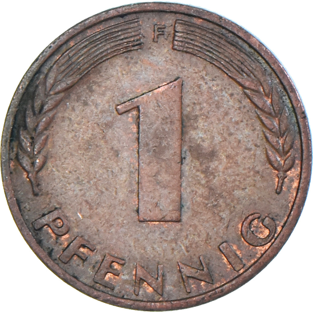 Munten, Duitsland, Pfennig, 1972