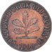 Coin, Germany, Pfennig, 1968