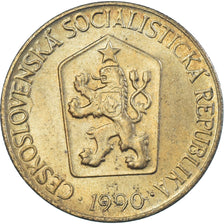 Monnaie, Tchécoslovaquie, Koruna, 1990