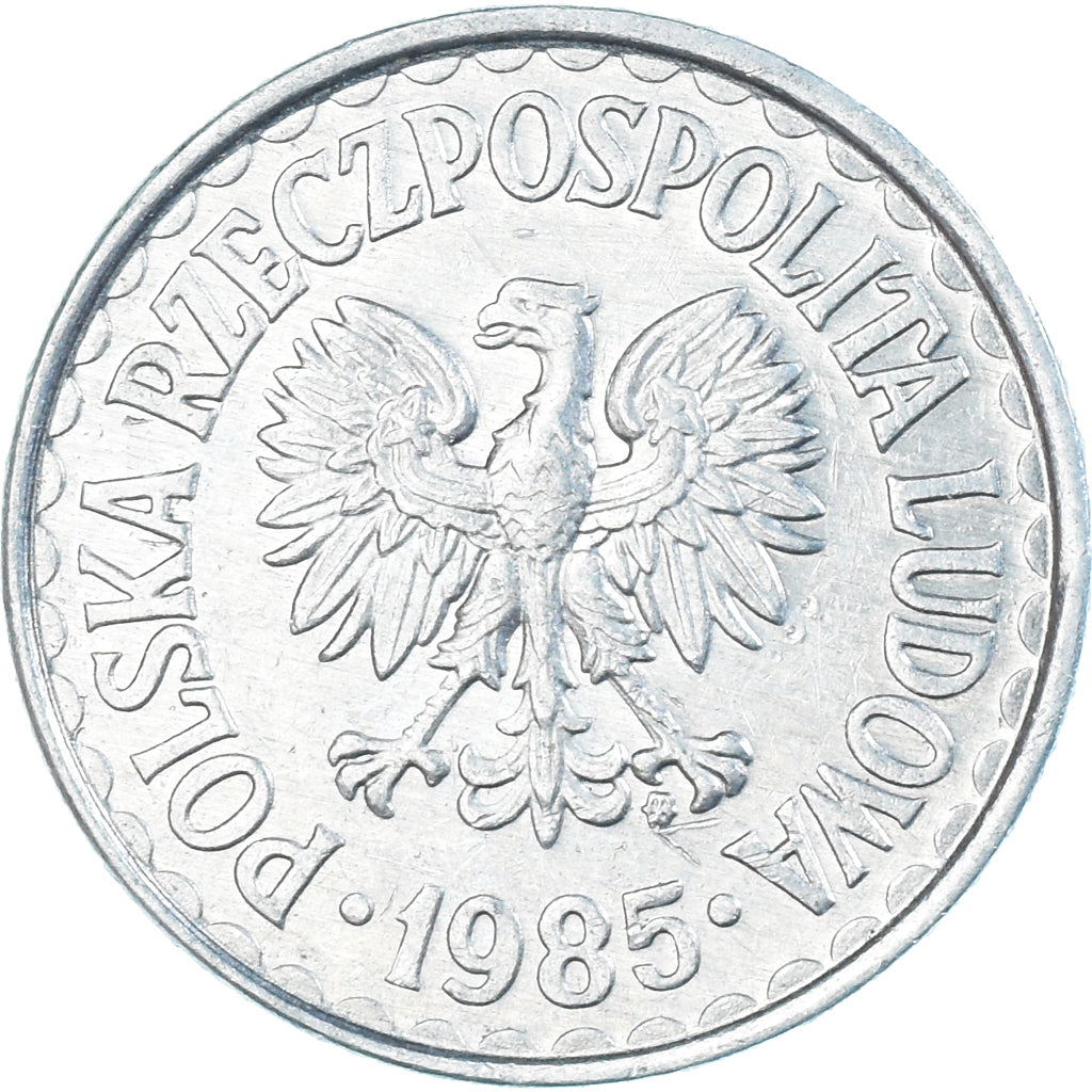 Moneda, Polonia, Zloty, 1985