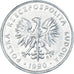 Coin, Poland, 5 Zlotych, 1990