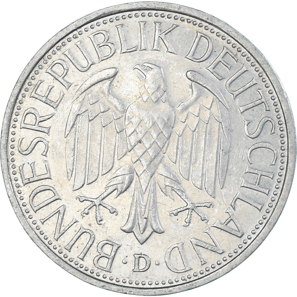Coin, Germany, Mark, 1989