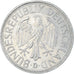 Coin, Germany, Mark, 1989