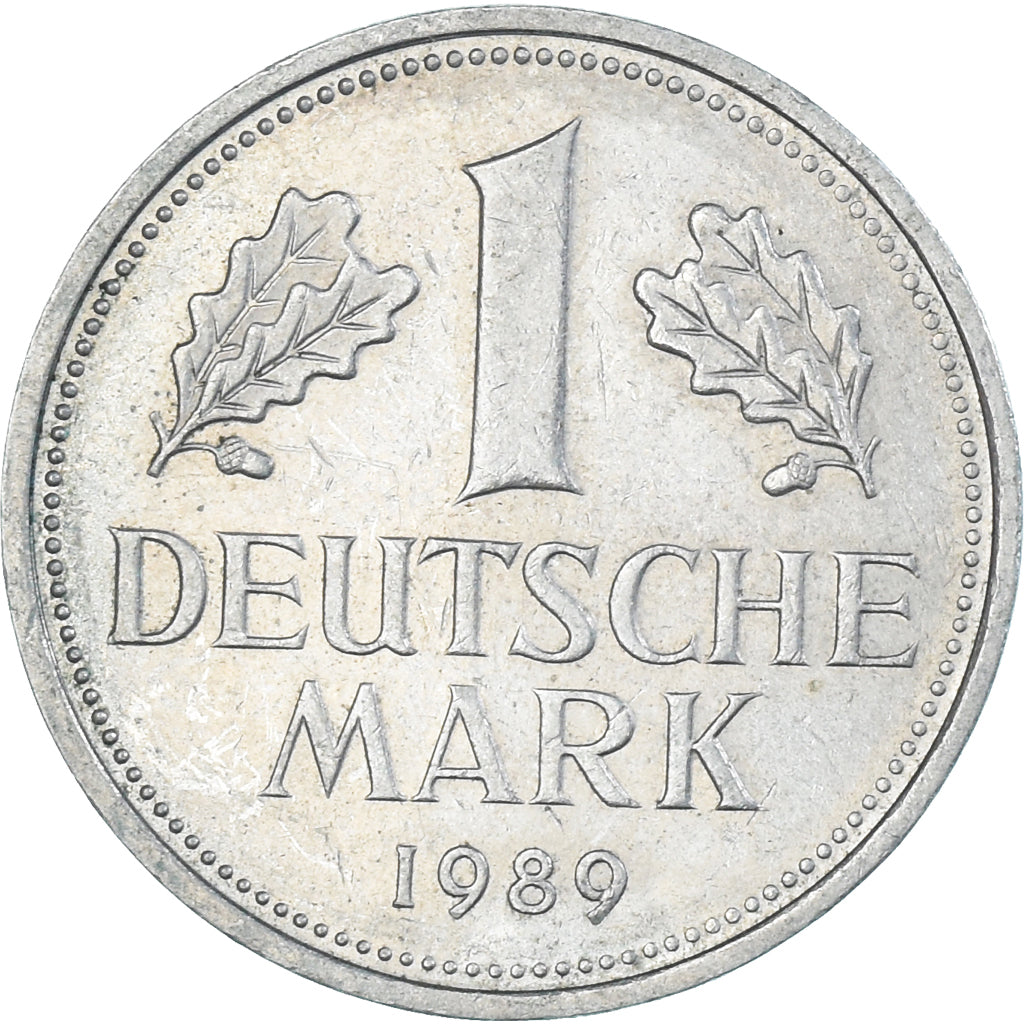 Coin, Germany, Mark, 1989