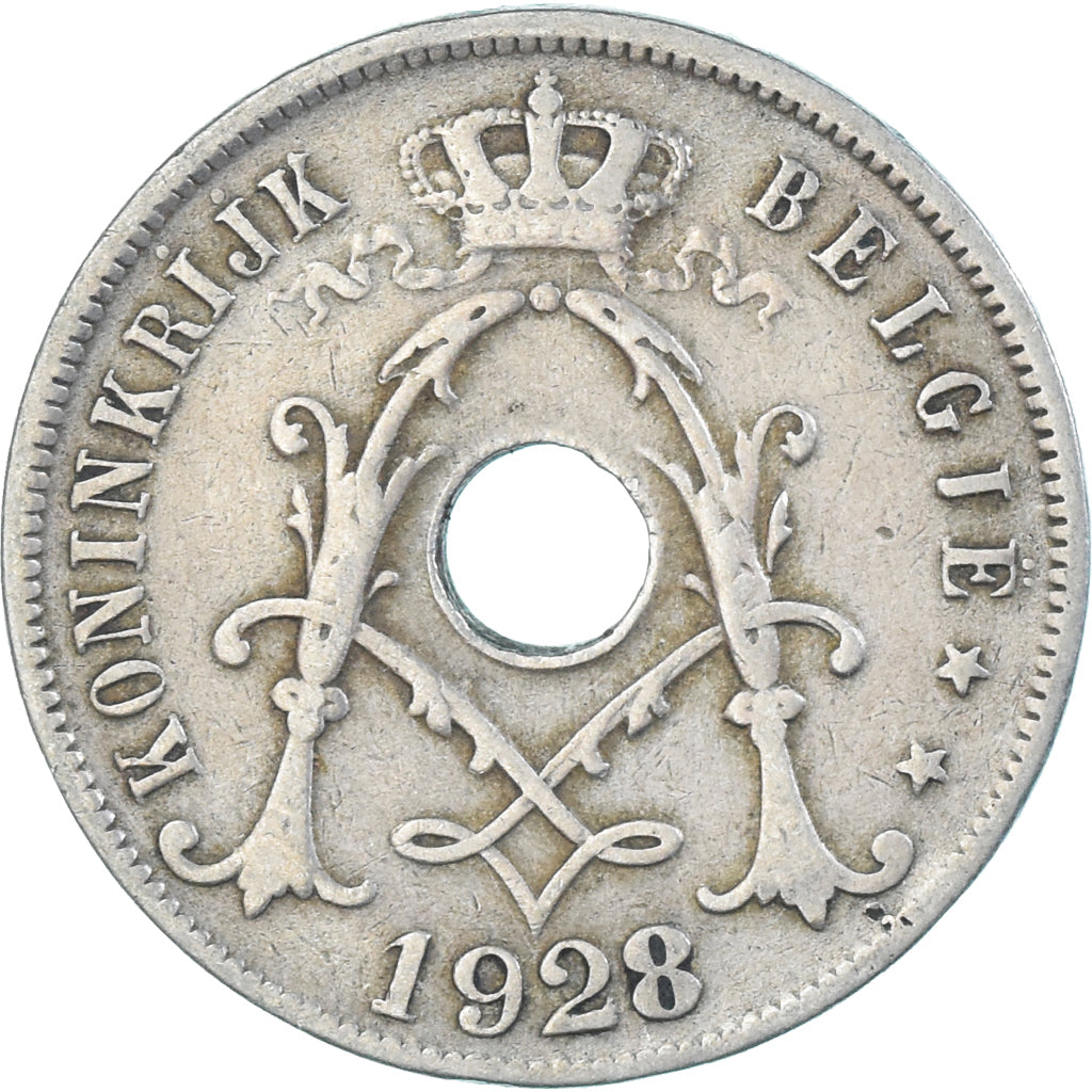 Coin, Belgium, 25 Centimes, 1928