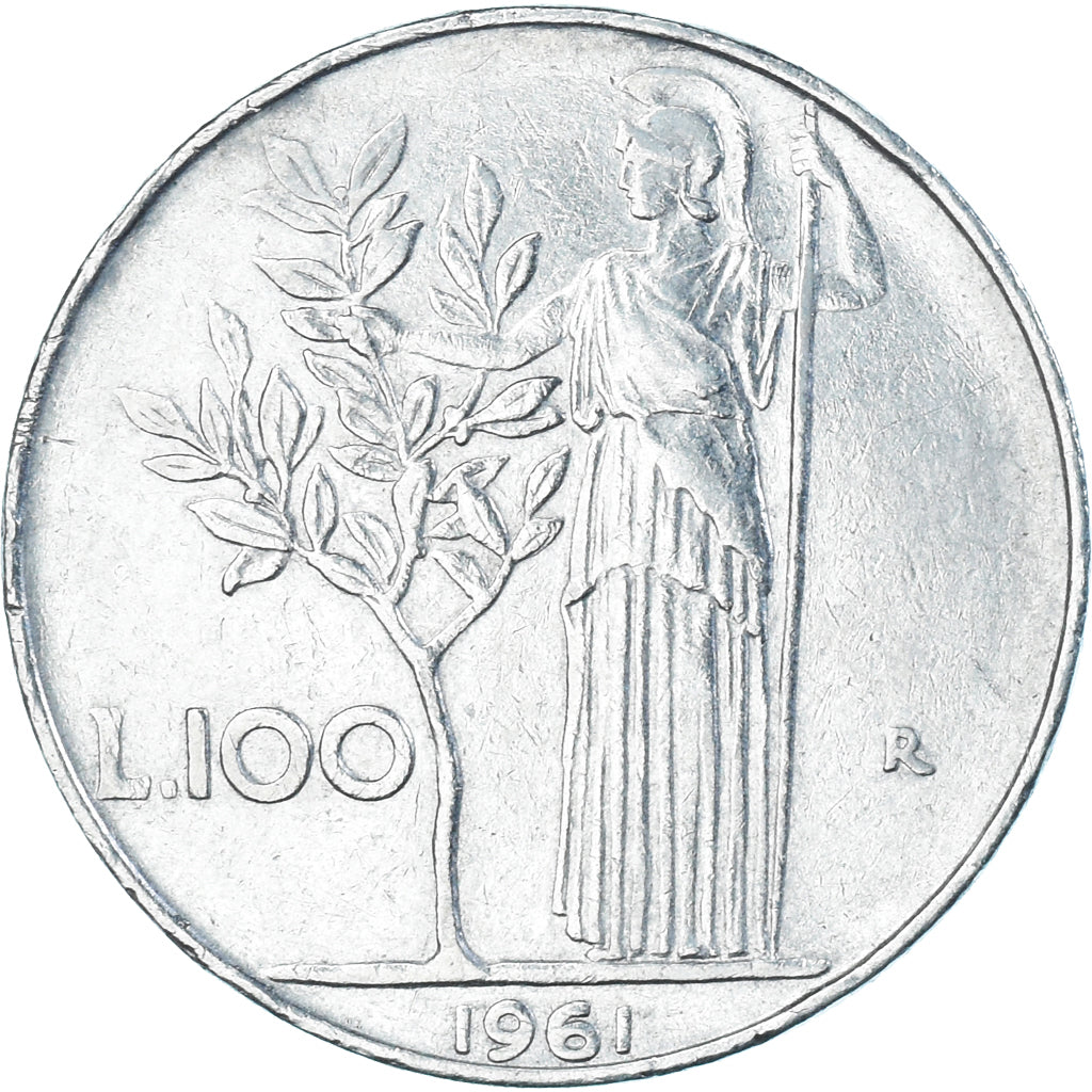 Coin, Italy, 100 Lire, 1961