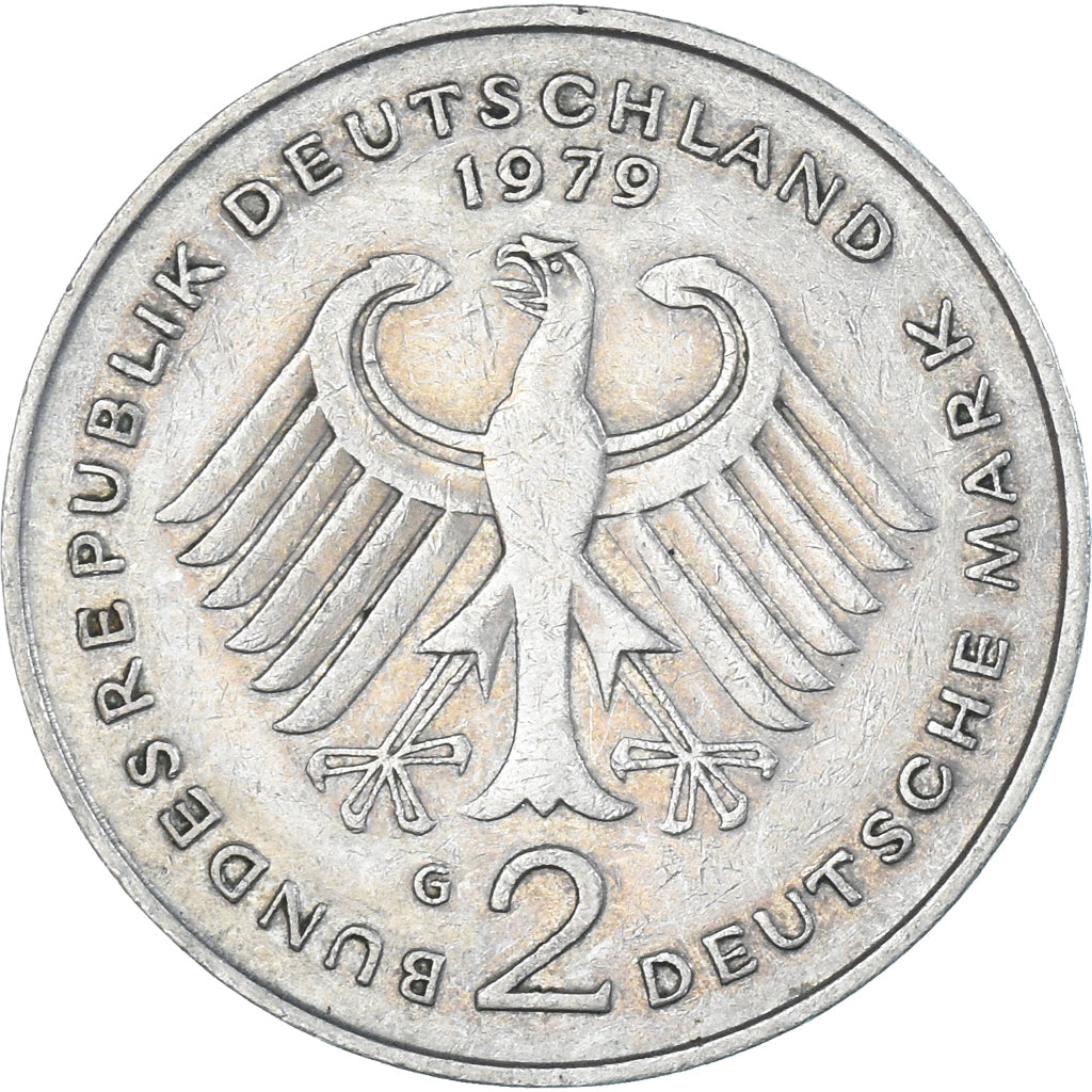 Moneta, Niemcy, 2 Mark, 1969