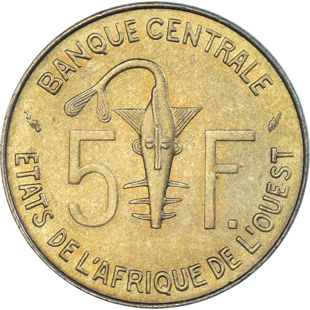 Moeda, Estados da África Ocidental, 5 Francs, 1981