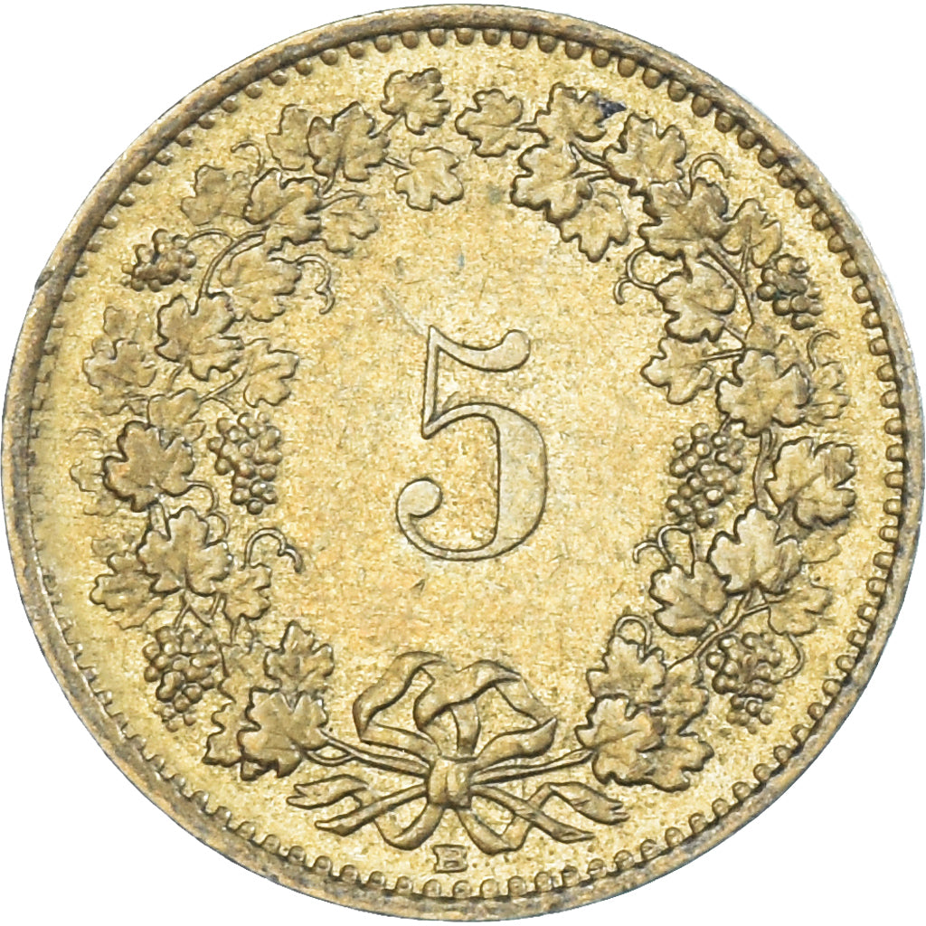 Munten, Zwitserland, 5 Rappen, 1994